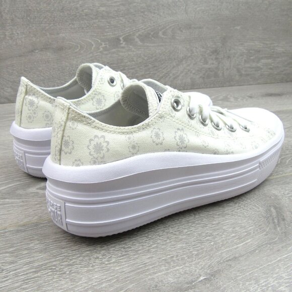 Converse Chuck Taylor All Star Move OX Floral Shoes Womens Size 7.5 NEW - Picture 9 of 15